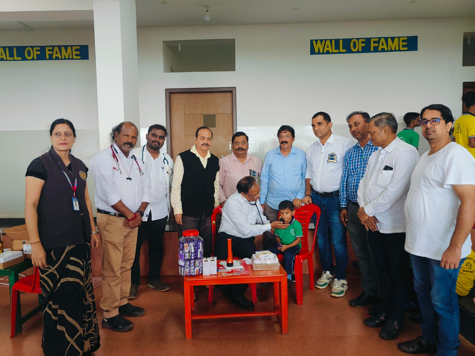 Rotary Club of Hubballi Midtown Health Check up camp