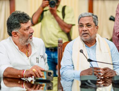 Shivakumar and Siddaramaiah