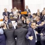 Turkey Parliament in Chaos