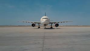 Aircraft at the airport, flight